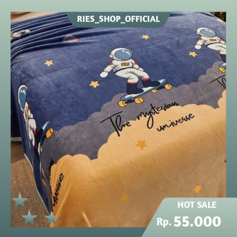 SELIMUT BULU HALUS LEMBUT DEWASA KARAKTER MOTIF LUCU IMUT SELIMUT TIDUR SELIMUT JALAN