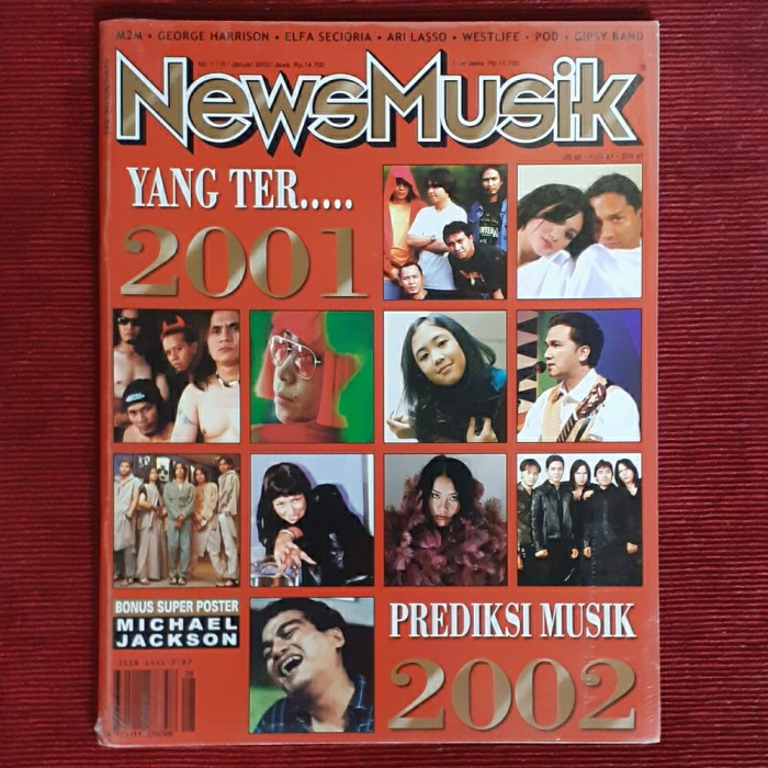 Terlaris Majalah News Musik Segel Poster Michael Jackson