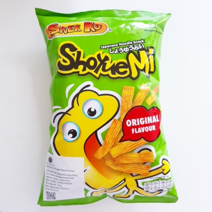 

Best Seller Snek Ku Japanese Noodle Snack Original / Camilan Snack Mie Lebar