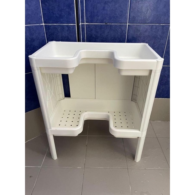 Wastafel Kabinet Minimalis Lemari Kabinet Bawah Wastafel 2 Pintu