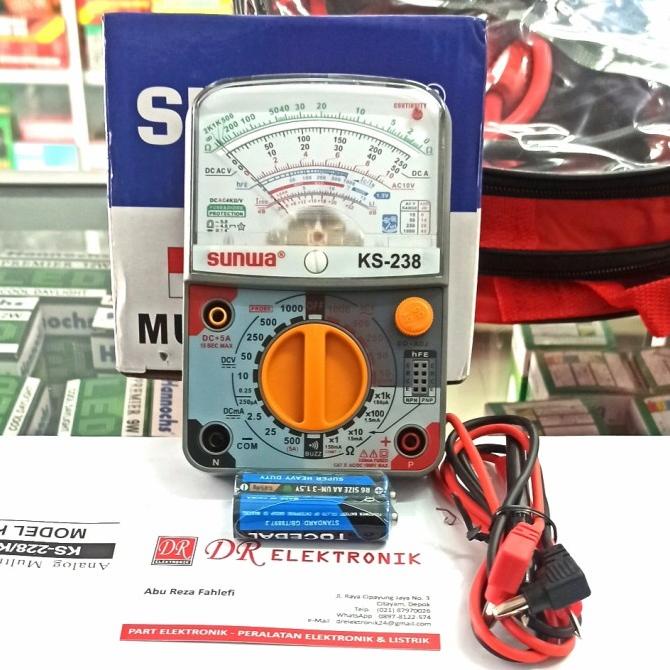 Multitester Multimeter Sunwa KS 238 KS-238 kembaran Winner KS-238
