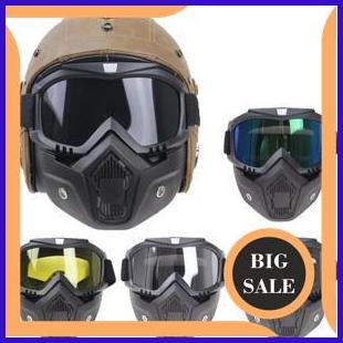 Kacamata Helm Goggle Masker Motor Set Paintball Airsoftgun Trail Cross limited stock 29M4R23