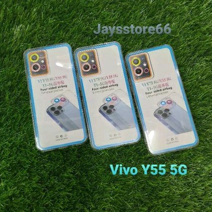 TPU Soft Case Clear  Case Bening For Vivo Y01 Y15A Y15S 2021 Y75 Y55 5G T1 5G Y35 2022 Y53 2017