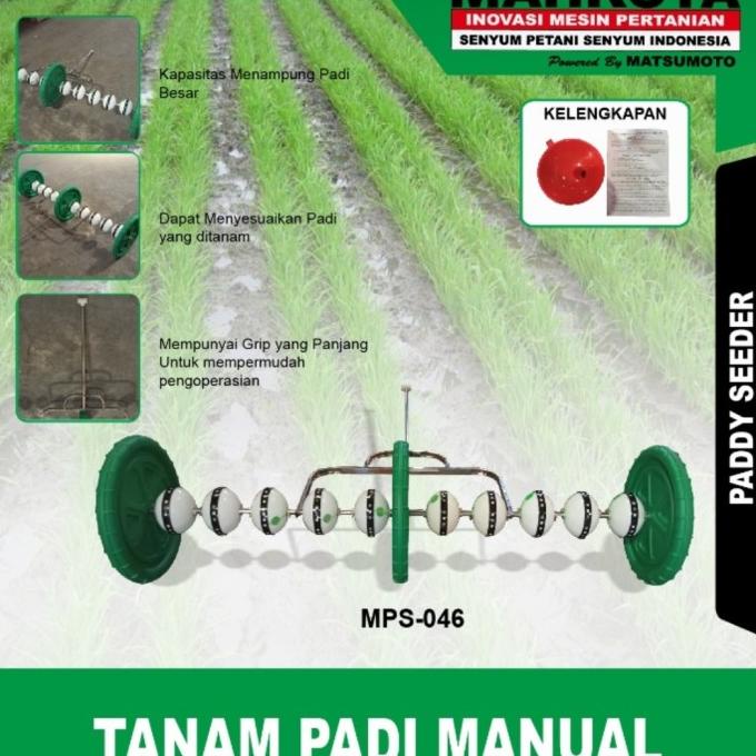 Harga Promo New  Alat Tanam Benih Padi Manual Tabela Mahkota Mps-046