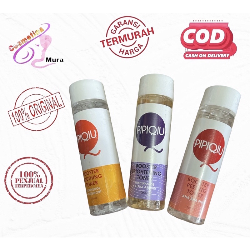 [ toner wajah ] pipiqiu face toner || pipiqiu booster brightening toner || pipiqiu peeling toner || pipiqiu shooting toner