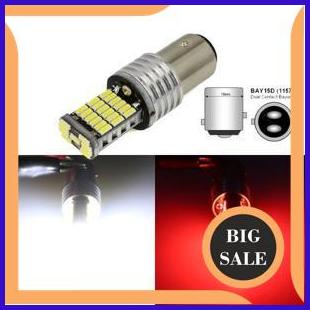 Lampu Rem Motor Mobil Brake Stop Lamp LED 1157 BAY15D 45 Titik SMD 12V sparepart 29M4R23