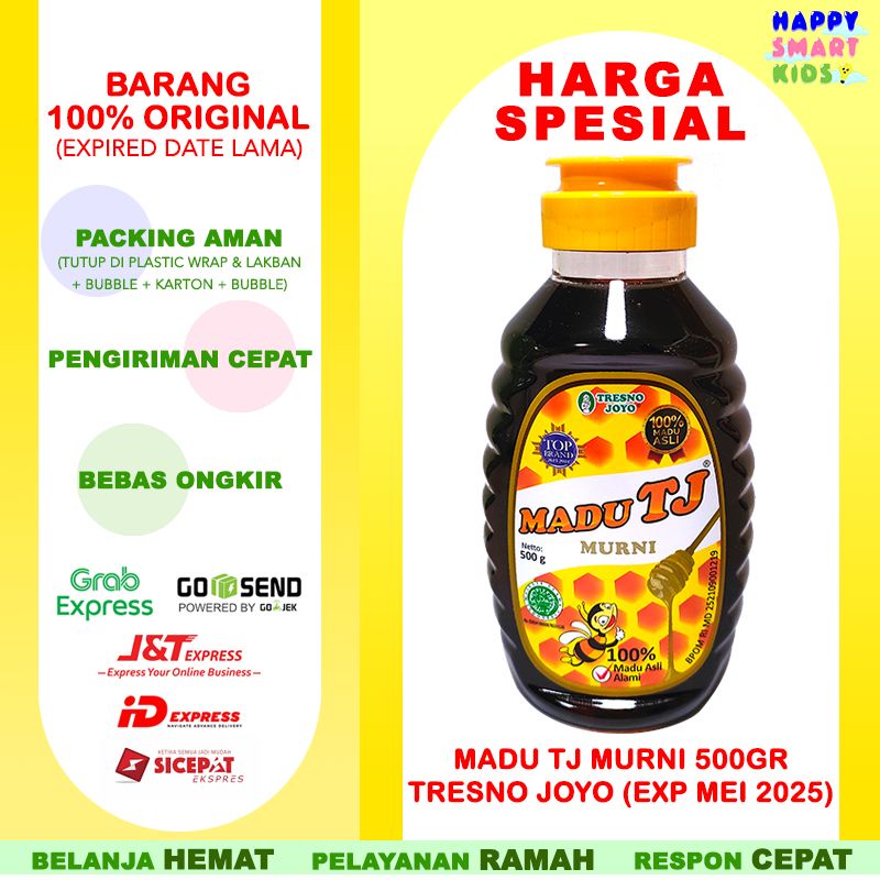 

Madu Tresno Joyo MURNI 500gr Botol / Pouch Isi Ulang Ukuran Besar 100% Original Madu TJ 500 gr Madu Murni 500g