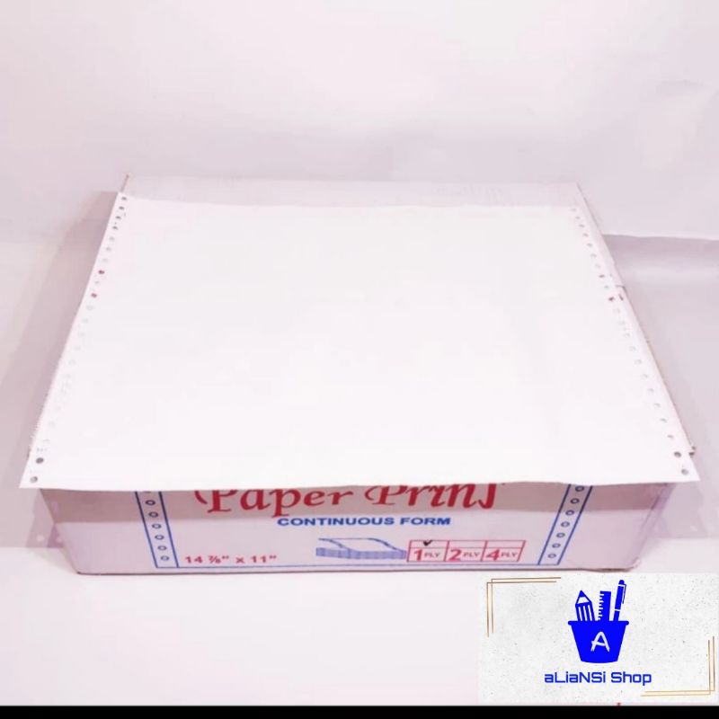 

Continuous Form 14 7/8" x 11" (1 PLY) - merk PAPERPRYNS