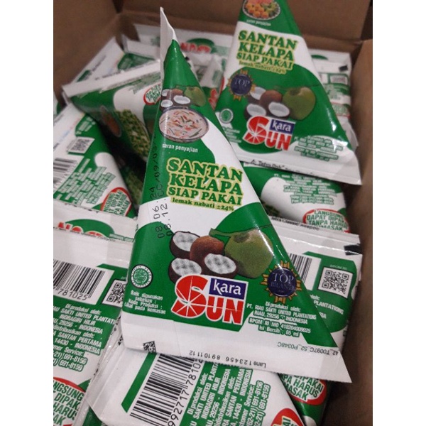 

Sun kara santan kelapa siap pakai 65ml
