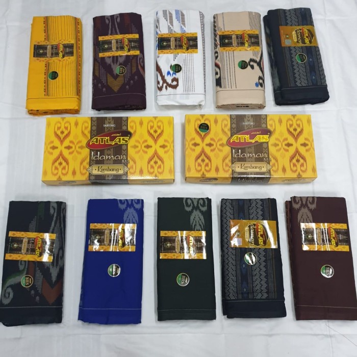 sarung atlas idaman kembang (E7O8) Dewasa Promo Sajadah Lipat Alas Sholat Sajadah Kepala Sajadah Tur