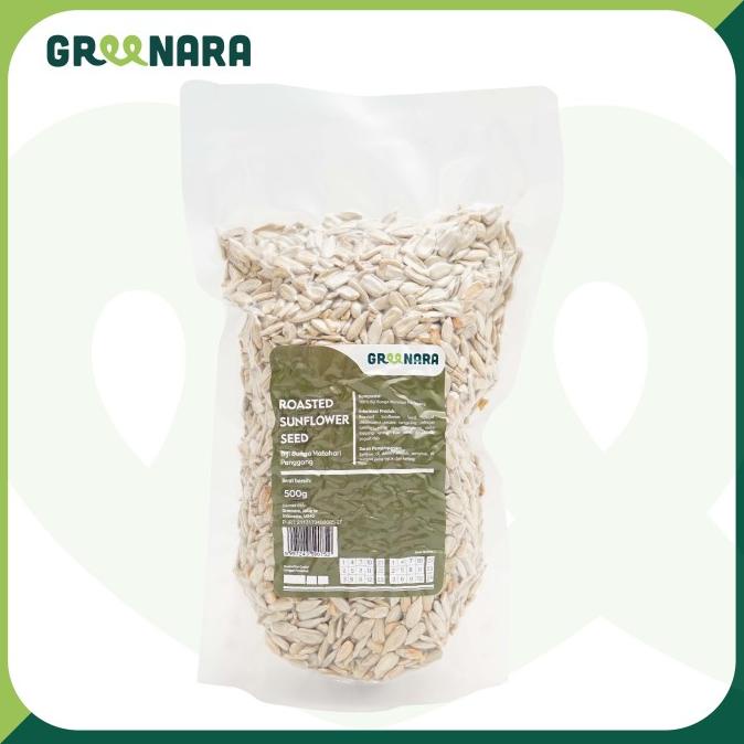 

STOK TERBATAS ROASTED SUNFLOWER SEED 500GR / KUACI PANGGANG 500 GRAM