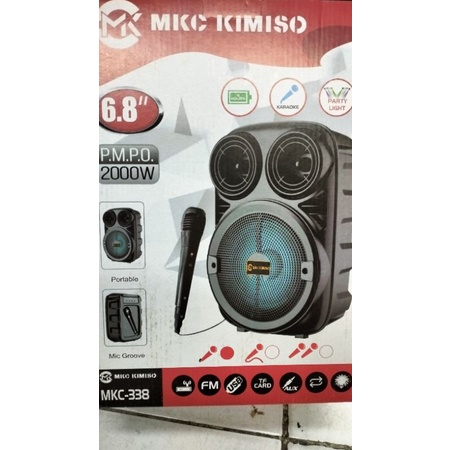 spiker blutooth portable 6'8 inkh kimiso mkc-338