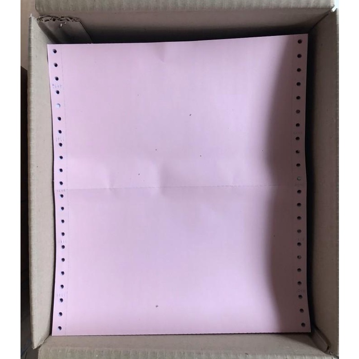 

Kertas Continuous Form SJ 9.5 x 11 / 9.5 x 11.2 2 ply KHUSUS GOJEK!