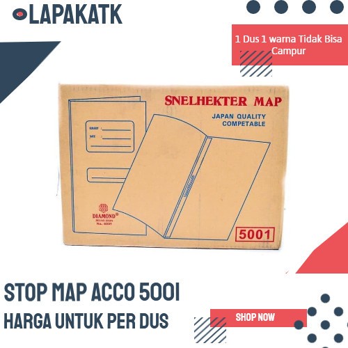 

Terlaris Map Diamond Acco F4 5001 (Pack)