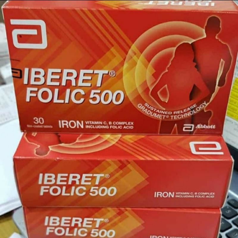 Iberet Folic 500