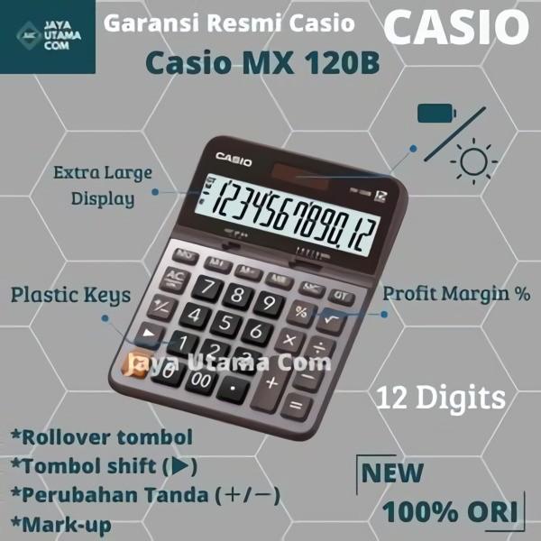 

Terlaris Kalkulator Casio Mx-120B