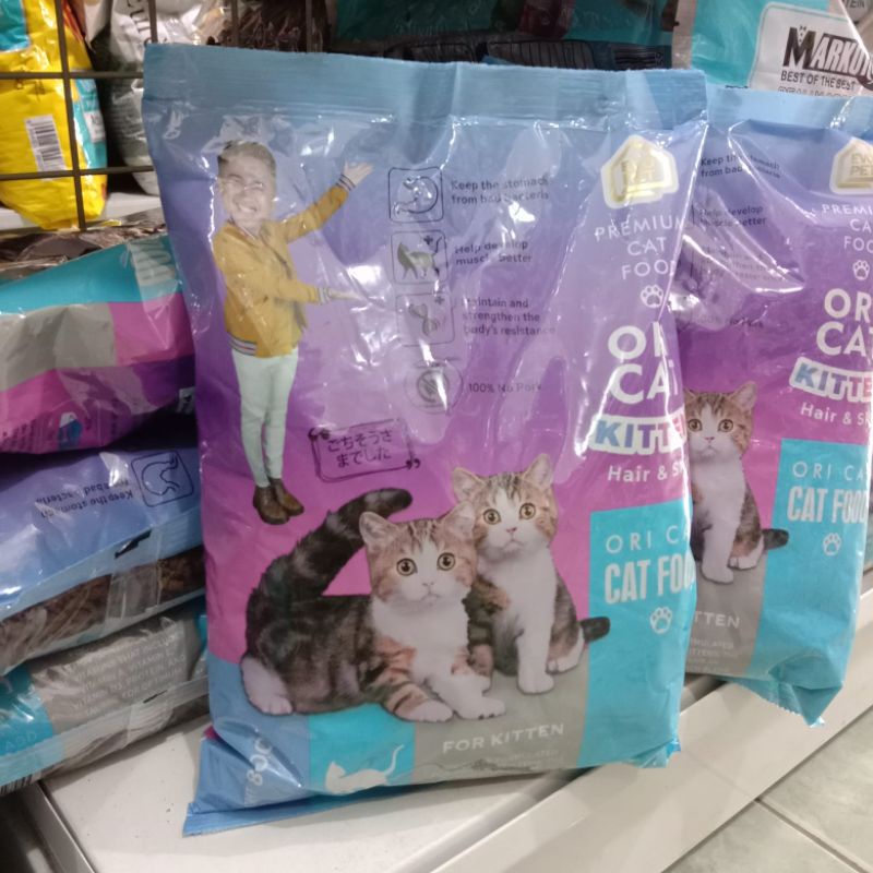 Makanan anak kucing murah ori cat kitten 800g oricat