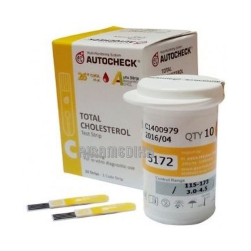 AUTOCHECK STRIP KOLESTEROL / STIK KOLESTEROL AUTOCHECK / STRIP KOLESTEROL AUTOCHECK / STRIP CHOLESTE