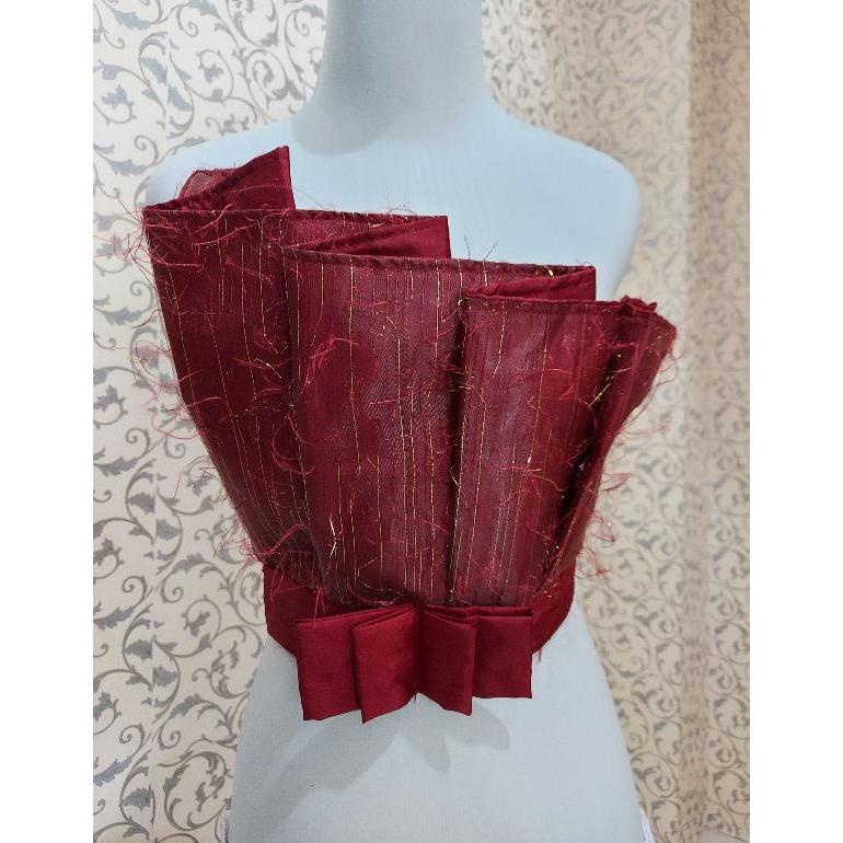 TERLARIS hiasan baju pesta/ hiasan baju pengantin READY