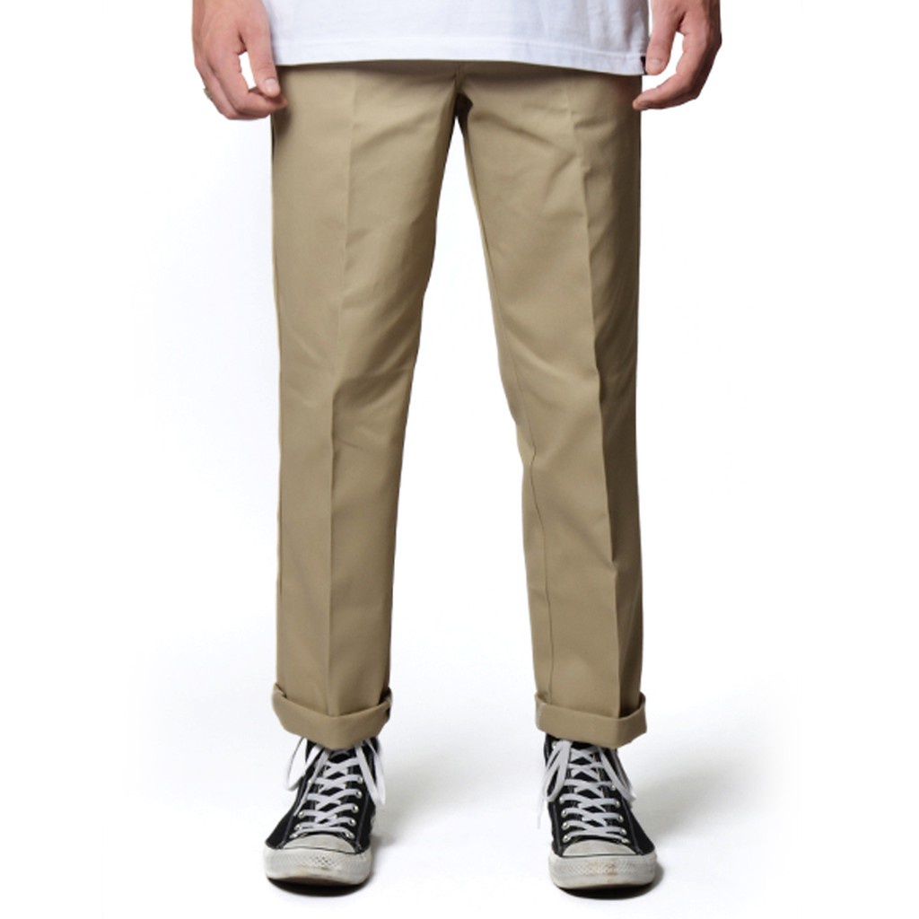 Dickies Wp873 Slim Straight Fit Work Pant Khaki