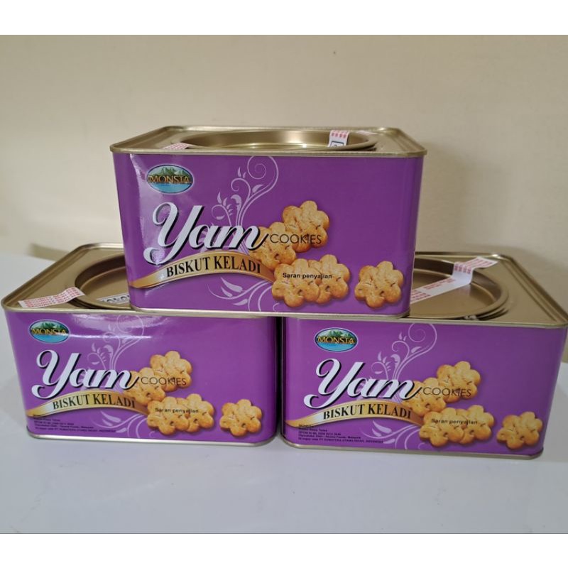 

YAM COOKIES TALAS MALAYSIA TERMURAH BISCUIT KELADI KUE KERING TARO NARAYA EVER DELICIOUS SG MONSTA ENAK