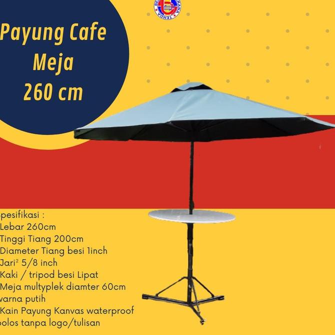 Tenda Payung Cafe Meja