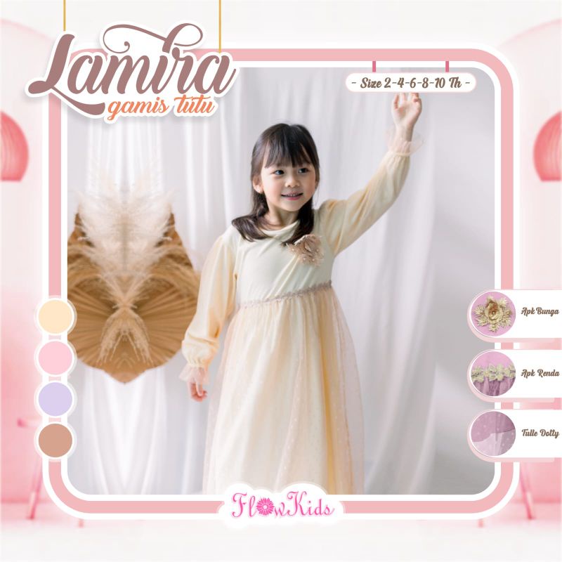 dress tile doty, daily muslim anak, gamis anak, baju anak, dress tile, flower kids