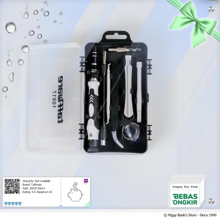 Taffware 115 in 1 Screwdriver Set Reparasi Smartphone Laptop Precision