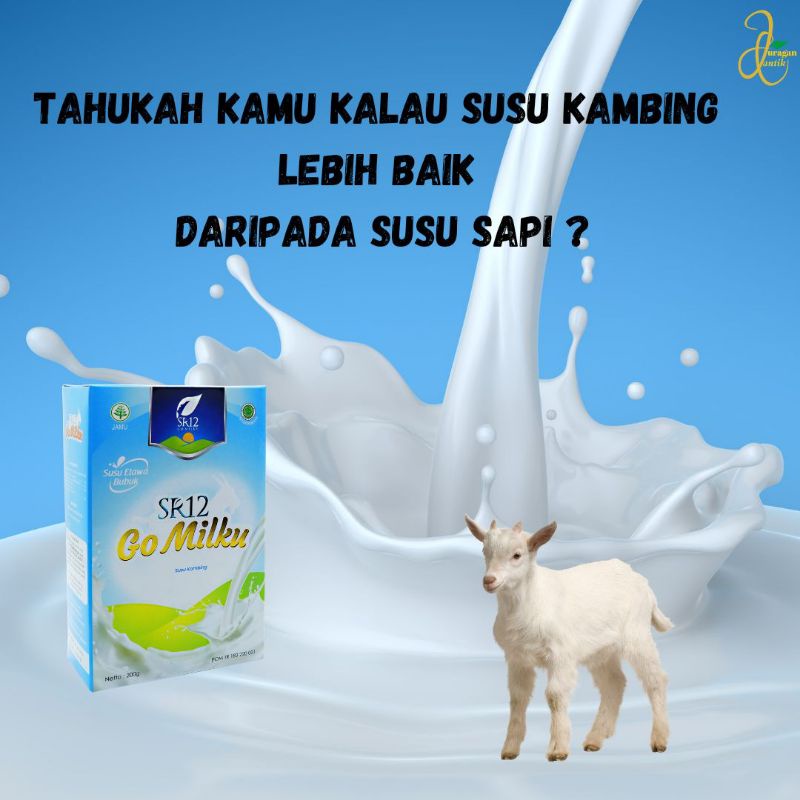 

Gomilku SR12 Susu Kambing etawa 200 gr Original