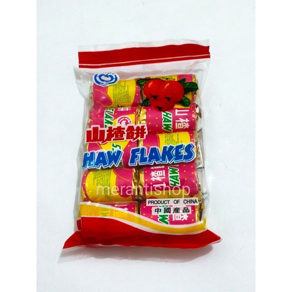 

All Joy Haw Flakes / Sanca Kecil / Cemilan Buah Haw Sanca / Permen Coin / Permen San Ca Phien 80gram