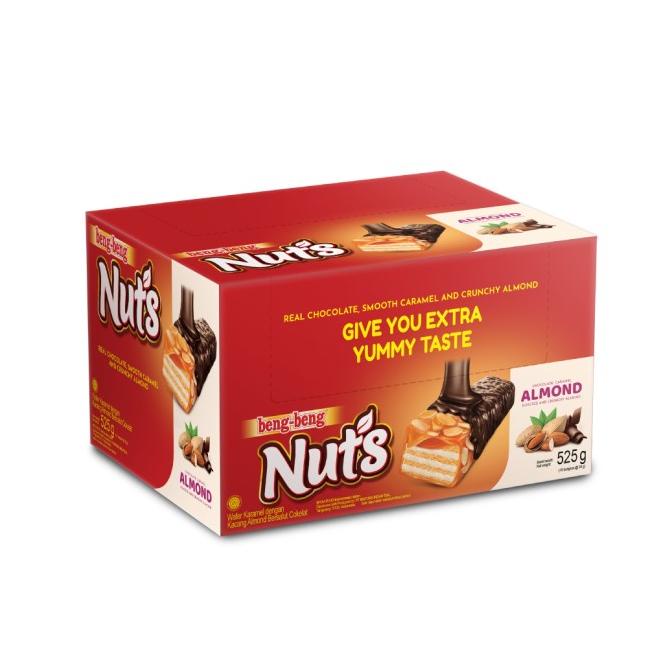 

Wafer Coklat Beng Beng Nuts Almond Box 15Pcs @35 Gr