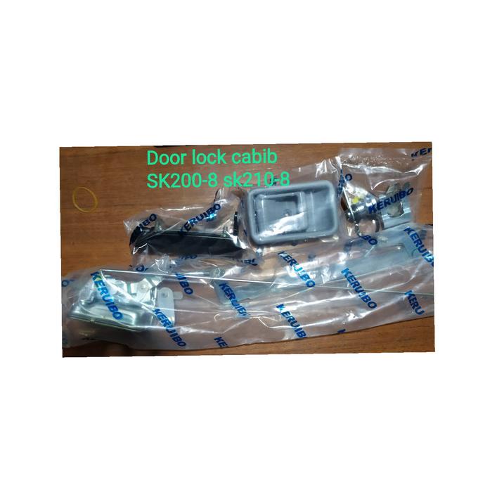 Kunci Pintu Kabin Sk200-8 Sk210-8 Door Lock Assy Kobelco Sk200-8