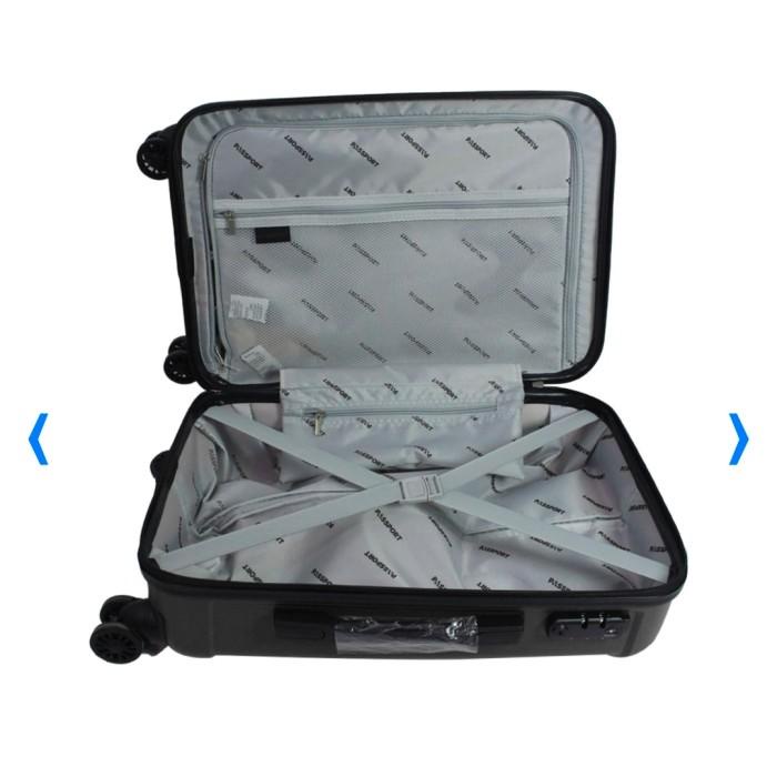 koper 24 inch passport elegan abu abu