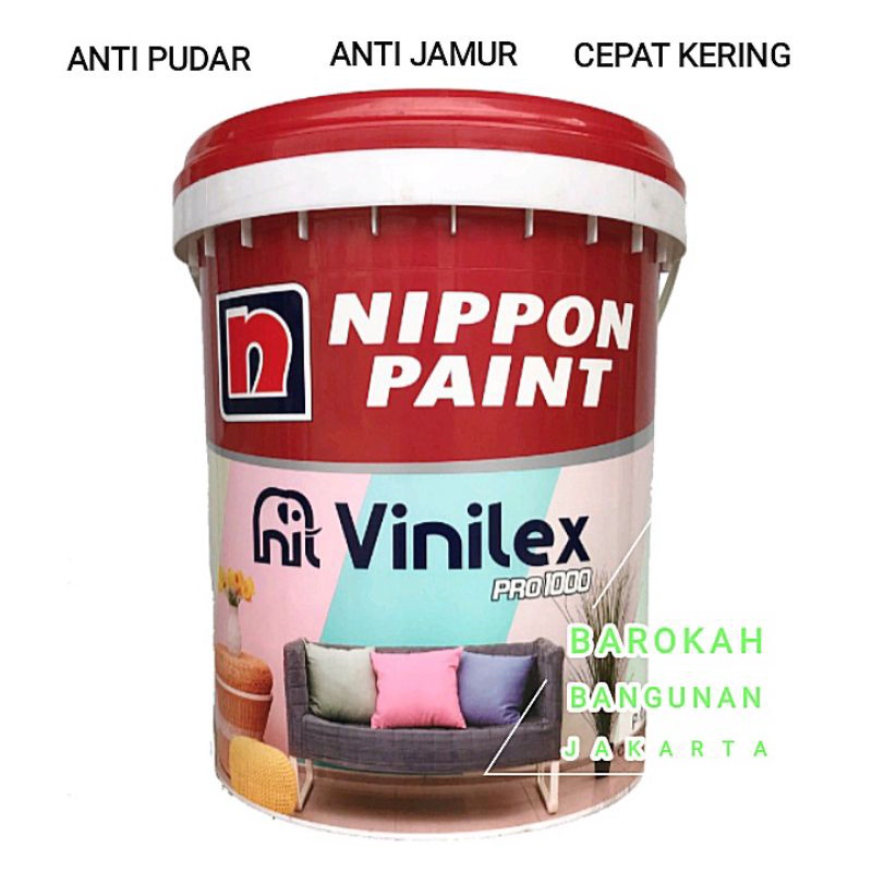 Cat tembok Vinilex 20kg Nippon Paint Putih