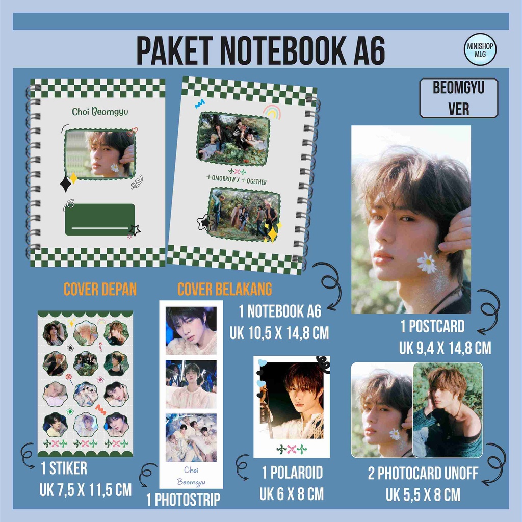 

PAKET HEMAT NOTEBOOK A6 TXT TEMPTATION - NOTEBOOK TXT UNOFFICIAL