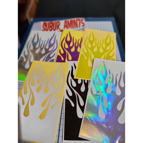 Stiker SPAKBOR stiker Api