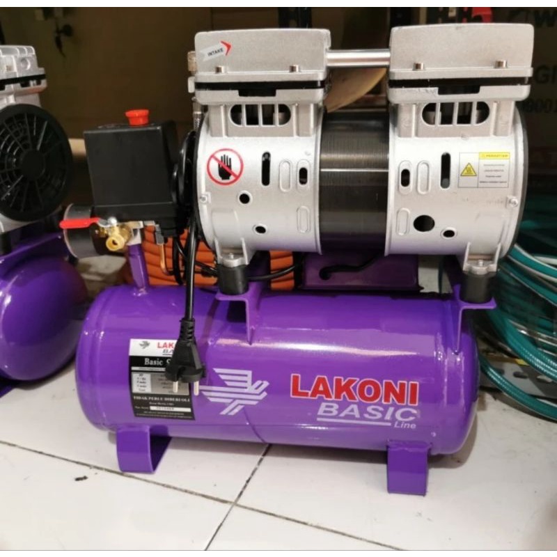 LAKONI BASIC 9S - KOMPRESOR LAKONI OILLES 0.75 HP - KOMPRESOR SILENT