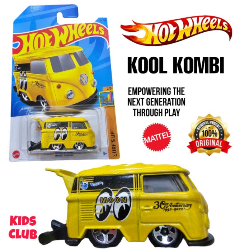 Hotwheels Lemeted Edtion.Kool Kombi 30th Anniversery.Satuan.Terbaru Original.Mattel