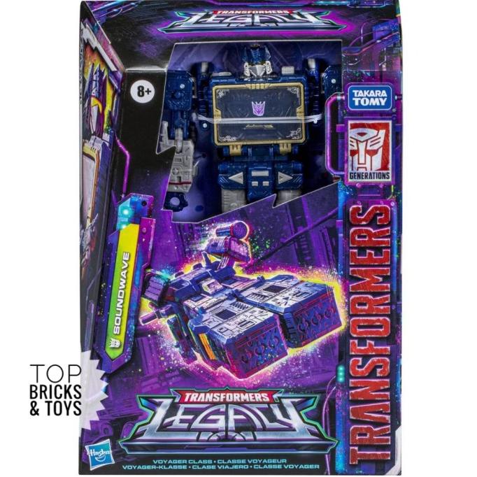 HASBRO, Transformers Legacy Voyager Soundwave