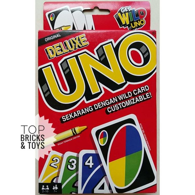 UNO Deluxe Card Original (Get Wild 4 UNO) Kartu UNO