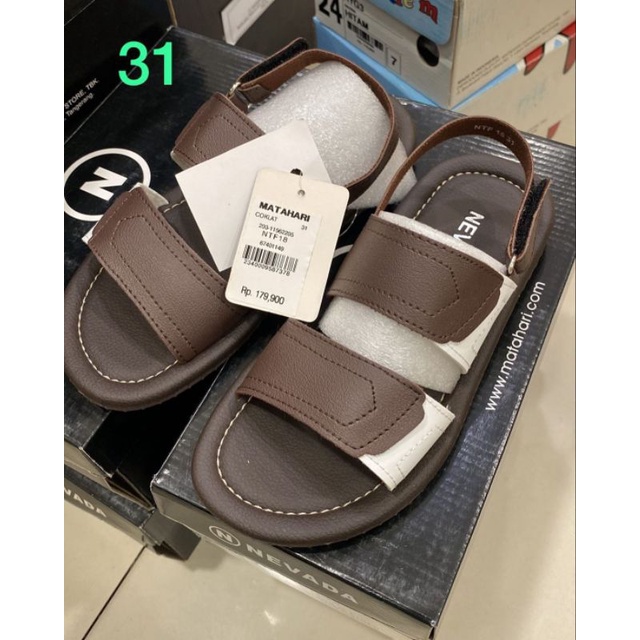 Sepatu sandal anak cowok Nevada original