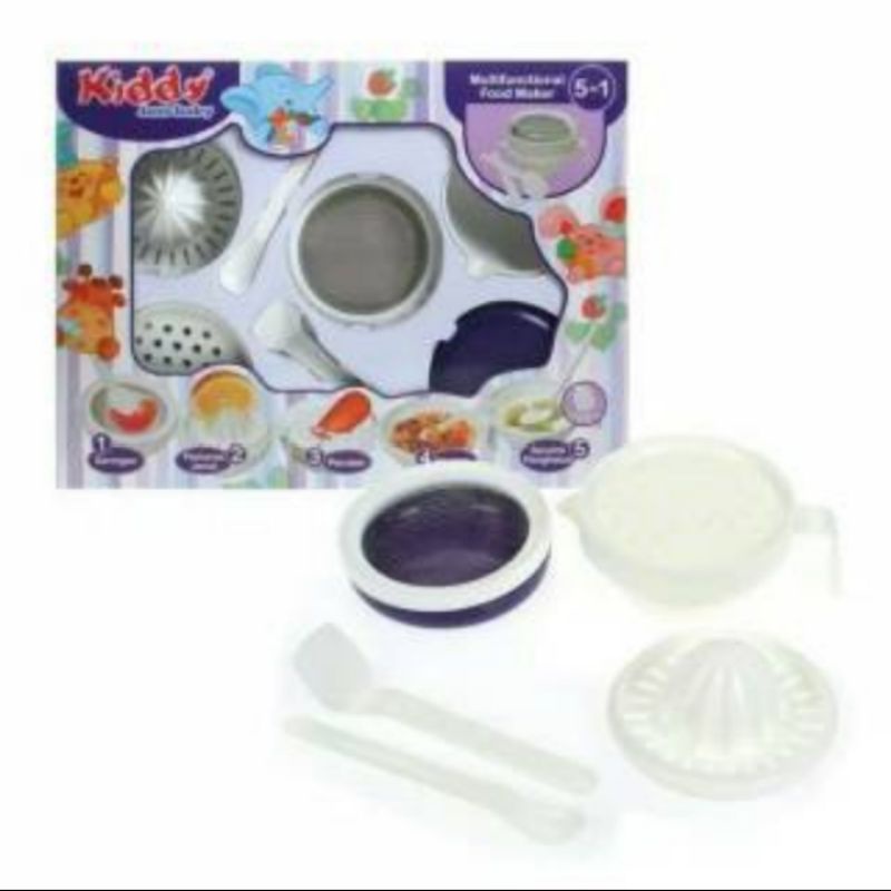 Food Maker Kiddy MPASI Gift Set 8501 KD8501 Pengolah Makanan Bayi