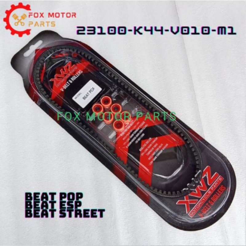 VANBELT VBELT V-BELT + ROLLER BEAT POP / V BELT BEAT POP