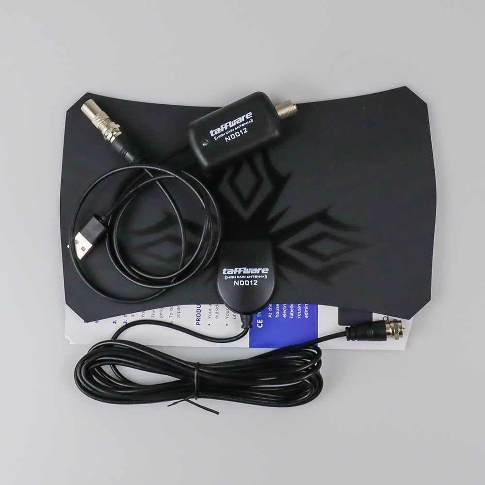 Taffware Antena TV Digital Indoor DVB-T2 28dB Signal Booster Amplifer 0012