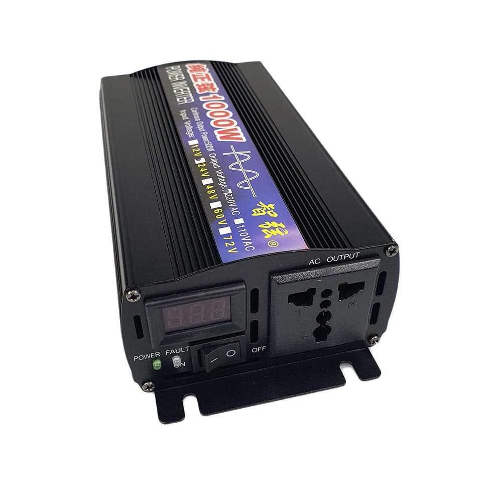 SUNYIMA Pure Sine Wave Car Power Inverter DC 24 to AC220V 1000W - SY1000