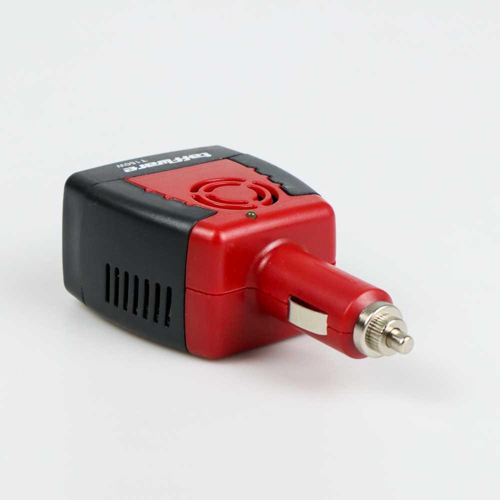 Taffware Car Inverter DC 12 V to AC 110/220V 5V USB 150W - T150W