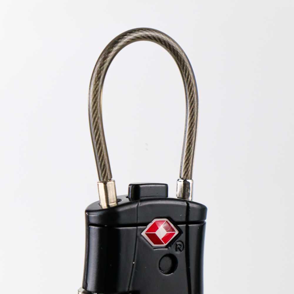 TRAVELSKY Gembok Koper TSA Padlock Kode Angka 3 Digit SA007