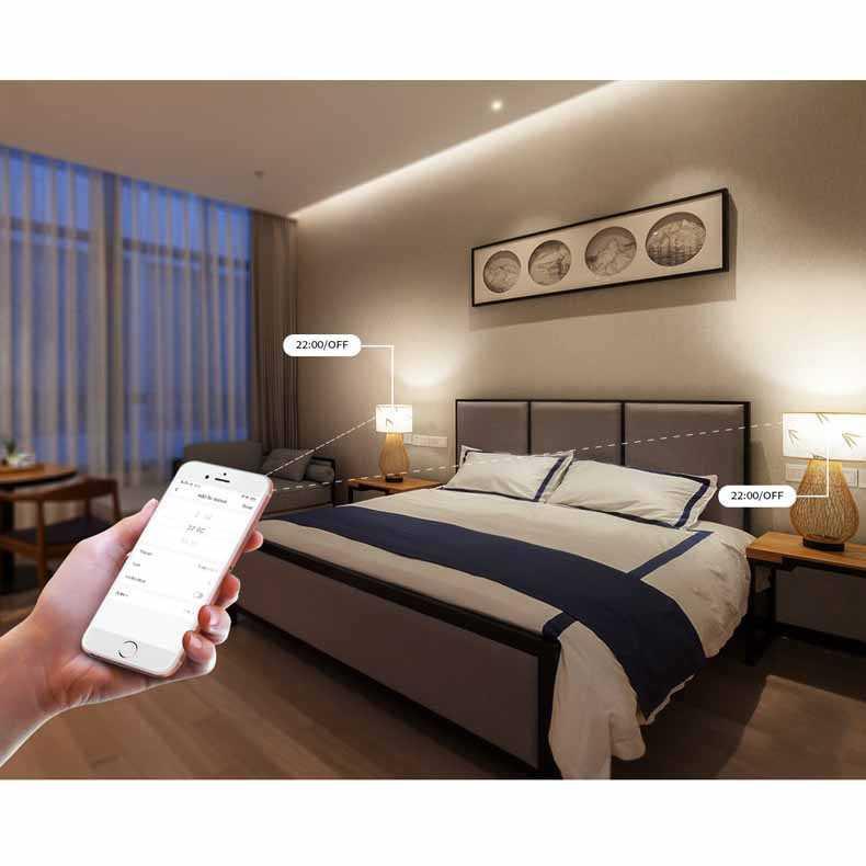 TUYA Lampu Bohlam LED RGBCW Smart Bulb Bluetooth E27 9W 60