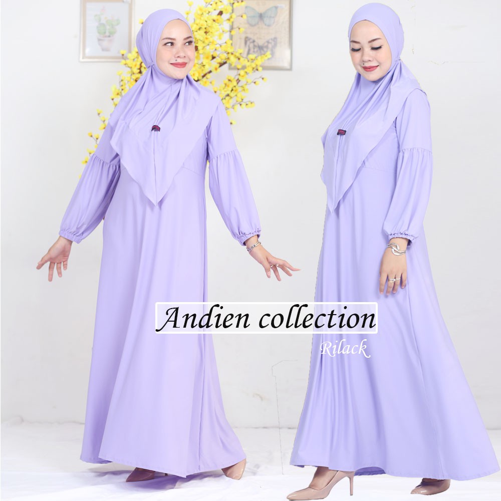 Terbaru ✨ Homedress Muslim Khaira Sett Jilbab Gamis Set Jilbab Gamis Syar'I Jumbo Bususi Frendly Ada