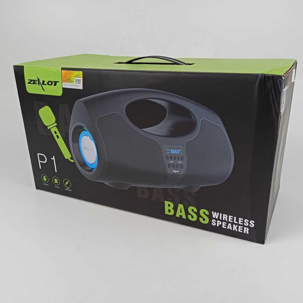 Zealot Portable Bluetooth Active Speaker Powerful Boombox 40W 1 Speaker Bluetooth Speaker Speaker Bluetooth Bass Bluetooth Speker Bluetooth Super Bass Spiker Bluetooth Super Bass Speker Speaker Bluetooth Mini Spiker Bass Mp3 Bluetooth Speaker Karaoke